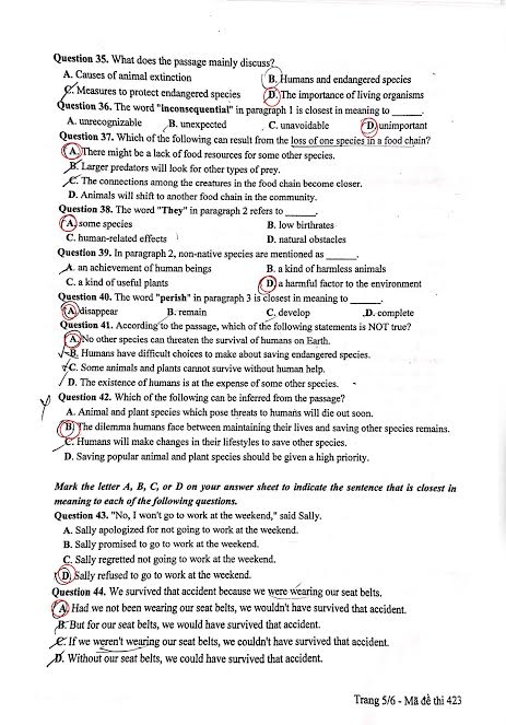 bai giai thpt quoc gia anh 6