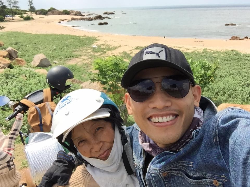 9X cùng mẹ đi xuyên Việt xúc động ảnh 1 9X cung me di xuyen Viet xuc dong anh 1