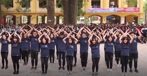 màn nhảy dân vũ độc đáo ảnh 1 man nhay dan vu doc dao anh 1