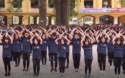 Man nhay dan vu dep mat hinh anh