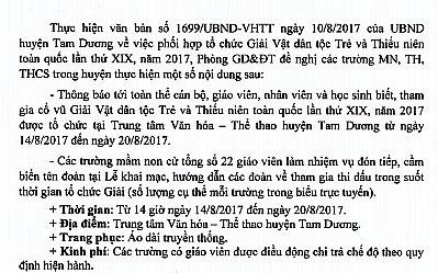 So GD&DT Vinh Phuc noi gi ve dieu dong giao vien cho giai vat dan toc? hinh anh