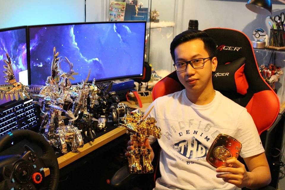 chàng trai sở hữu bộ siêu nhân Gao hàng trăm triệu ảnh 1 chang trai so huu bo sieu nhan Gao hang tram trieu anh 1