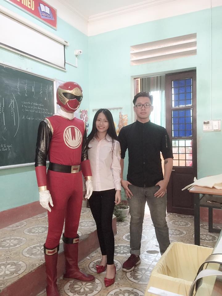 siêu nhân Gao xuất hiện trong lễ khai giảng ảnh 4 sieu nhan Gao xuat hien trong le khai giang anh 4