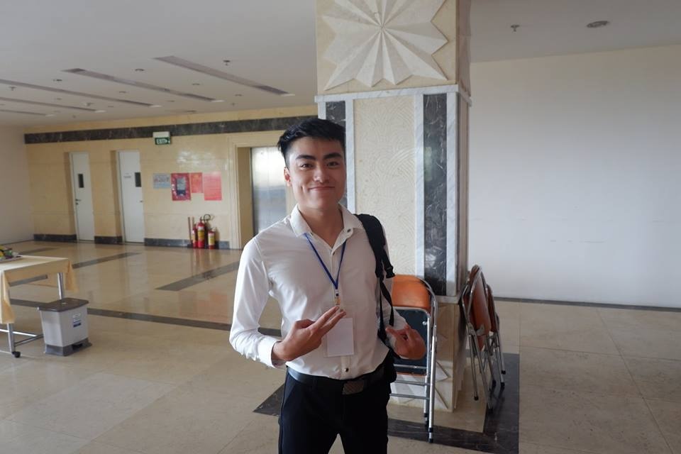 Chang IT xuat hien tren thoi su VTV anh 6