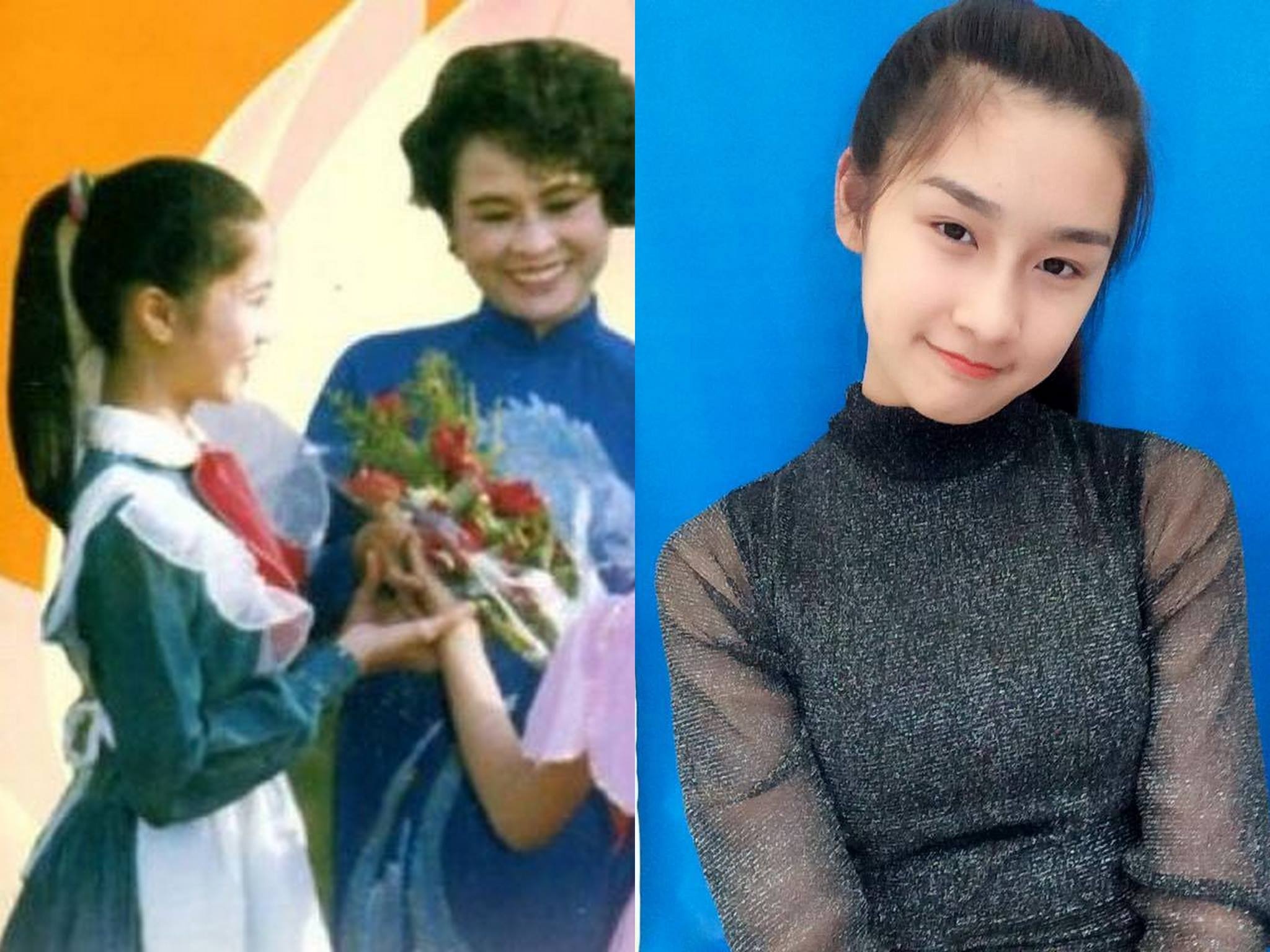 10X Lao Cai kho so khi bi nham la hot girl anh bia sach giao khoa hinh anh