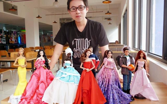 Chang trai Ca Mau bi ban be che cuoi vi thich may vay cho bup be hinh anh