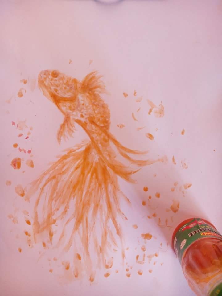 9X ve tranh bang tuong ot va cafe anh 2