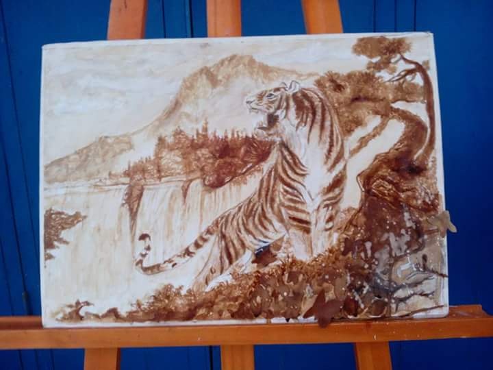 9X ve tranh bang tuong ot va cafe anh 6