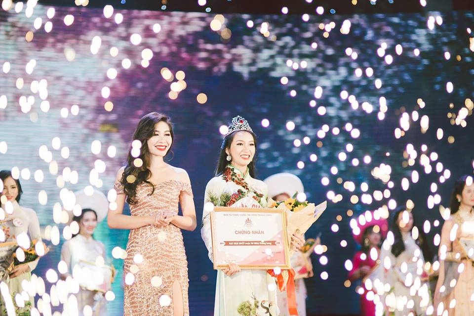 nhan sac hoa khoi Imiss Thang Long anh 1