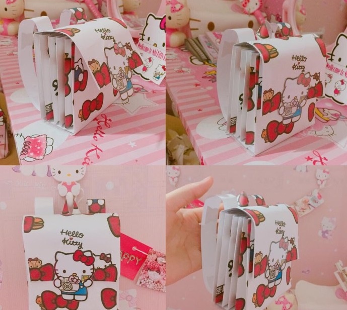 Co nang fan cuong Hello Kitty anh 2