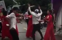 dam cuoi gay tranh cai o An Giang anh 1