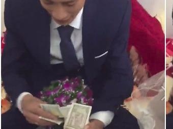 Chu re dem tien le trong dam cuoi hinh anh