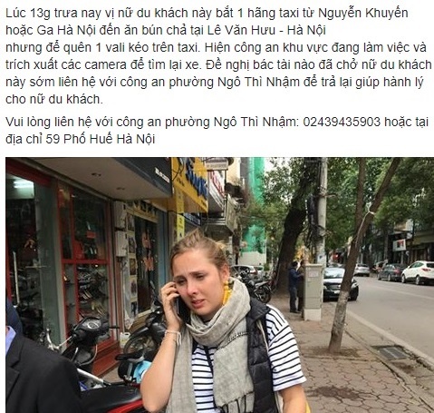 keu goi giup do nu du khach mat vali anh 1