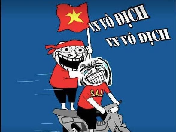 Muon kieu an mung U23 Viet Nam lan dau vao ban ket giai chau A hinh anh