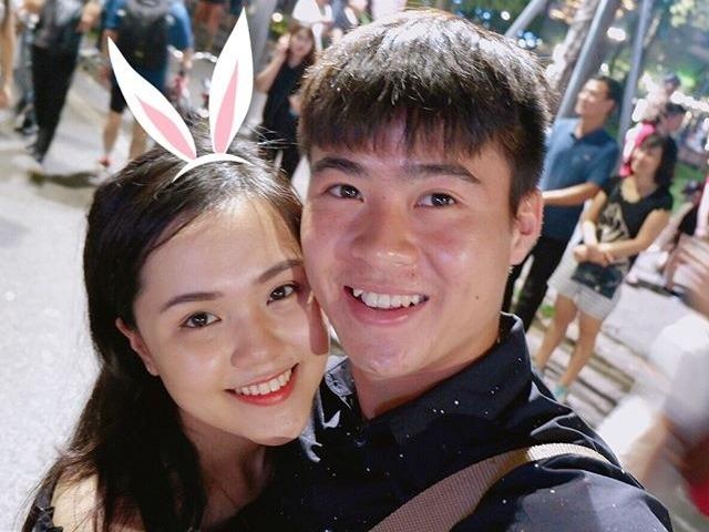 Ban gai xinh nhu hot girl cua tien ve U23 Viet Nam Do Duy Manh hinh anh