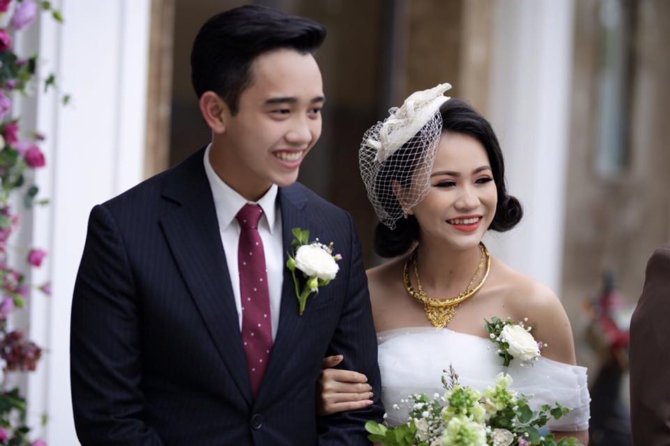 Dam cuoi cua Linh Thy hinh anh