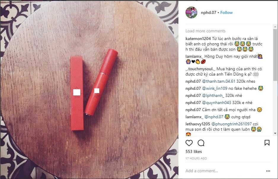 Hong Duy dang anh ban son anh 1