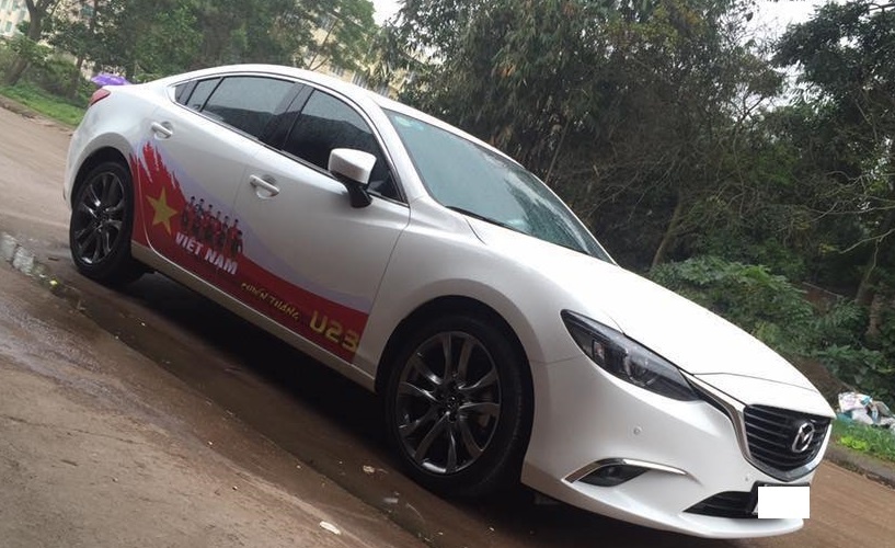 nhung chiec xe oto co vu U23 Viet Nam anh 6