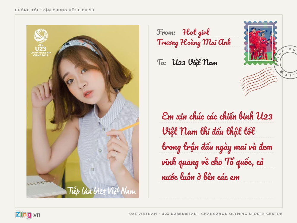 dàn hot girl chuc mừng U23 Việt Nam ảnh 5 dan hot girl chuc mung U23 Viet Nam anh 5