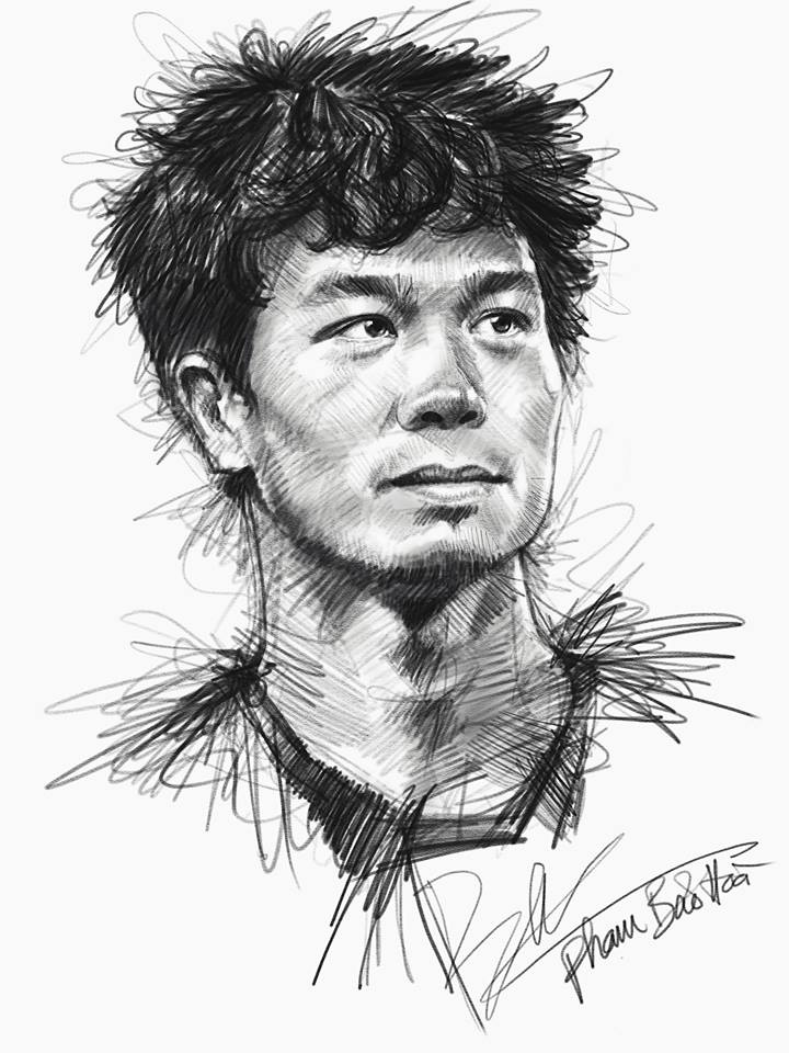 bo tranh cau thu u23 Viet Nam anh 4