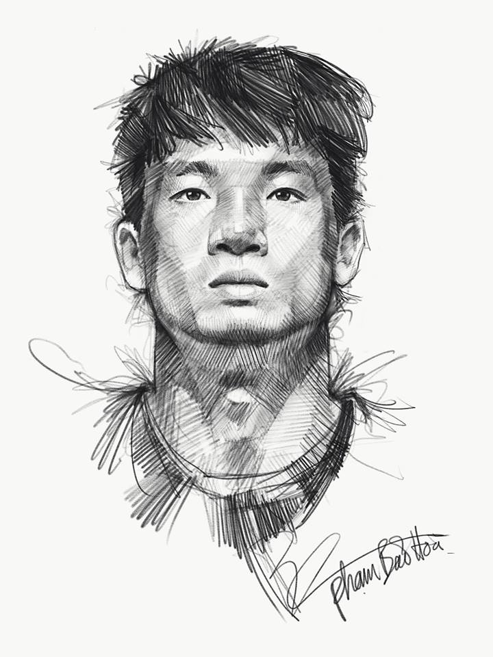 bo tranh cau thu u23 Viet Nam anh 5