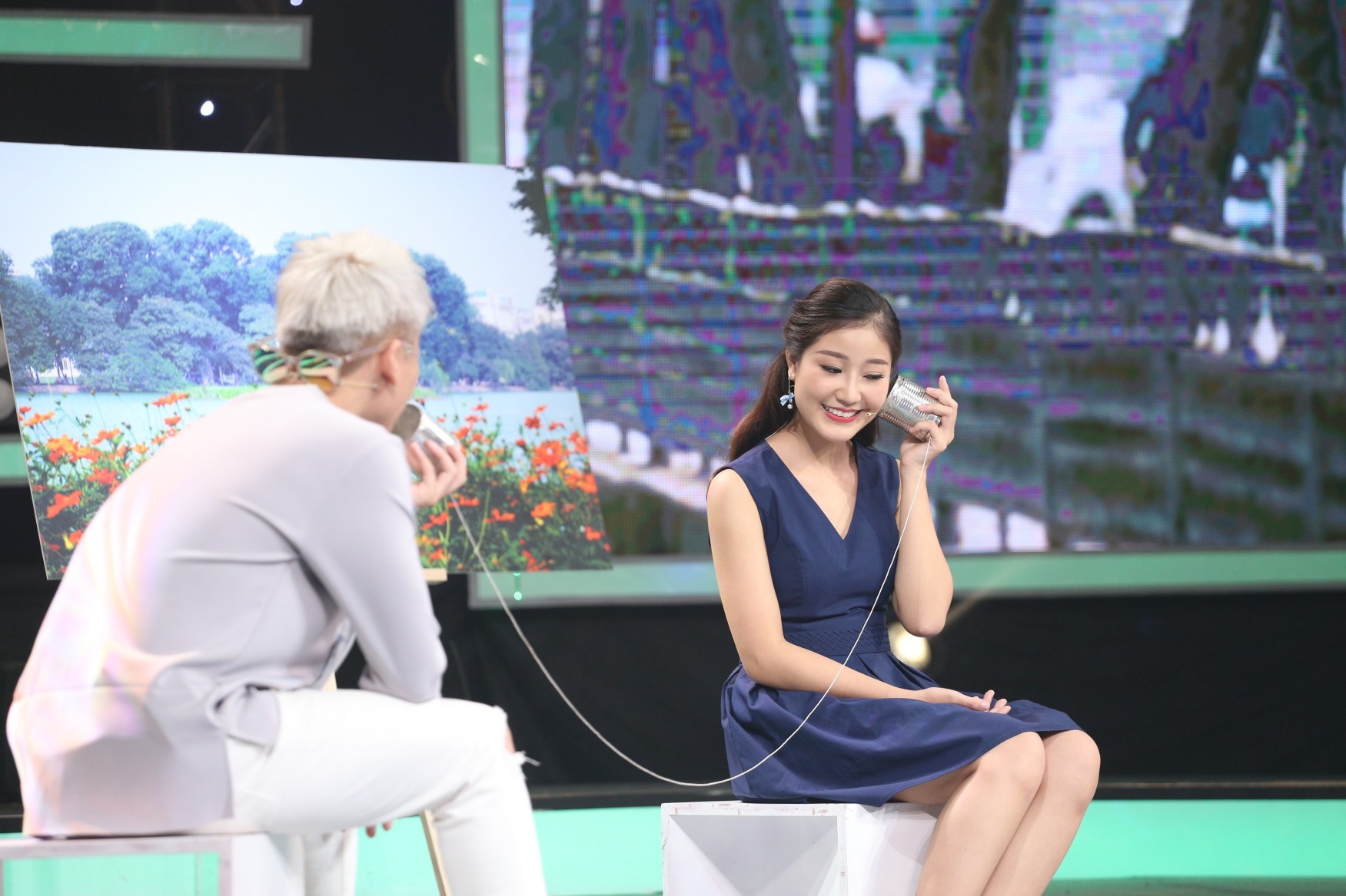 Cherry Quynh tham gia vi yeu ma den hinh anh