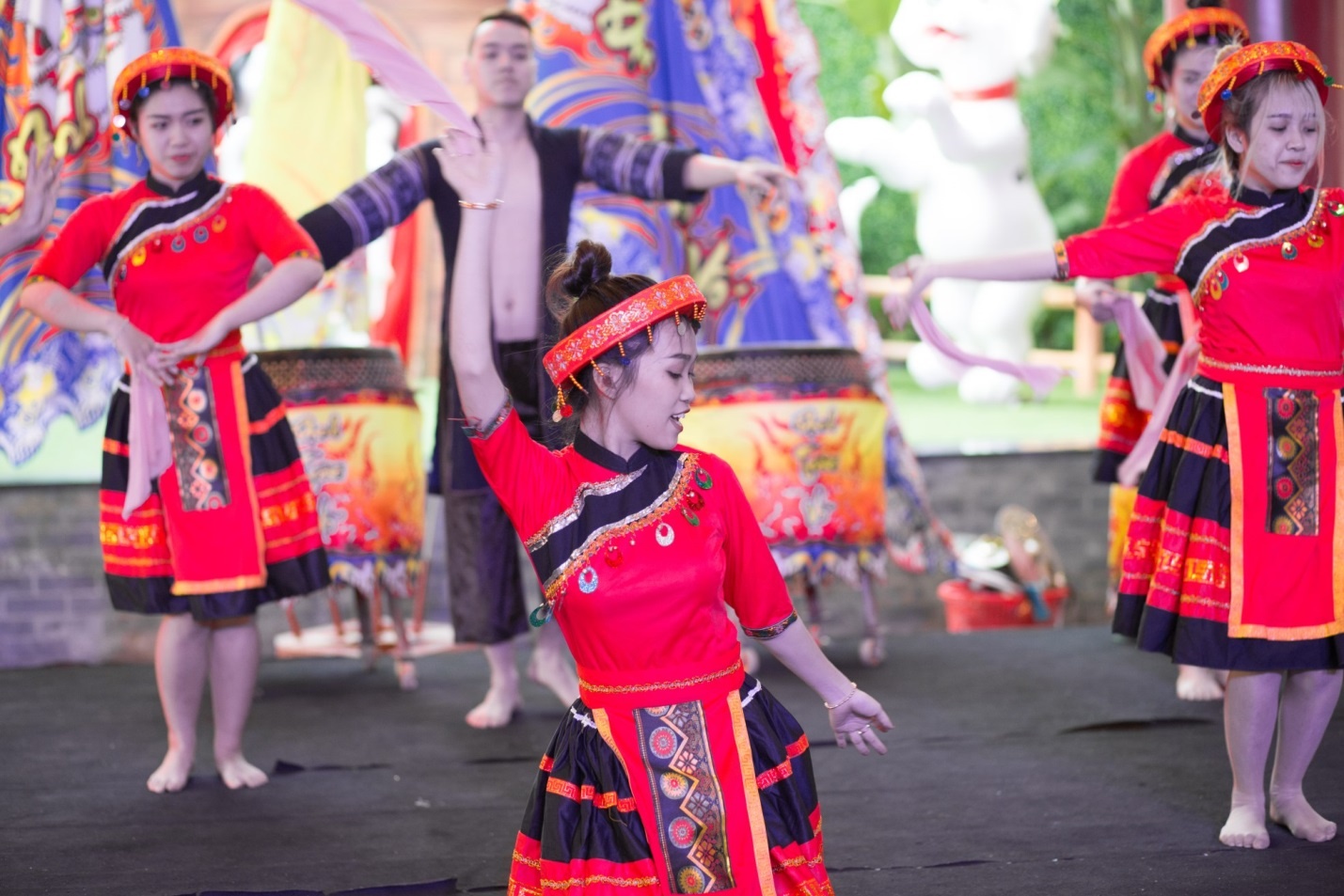 Vui choi ngay Tet o Sun World anh 6