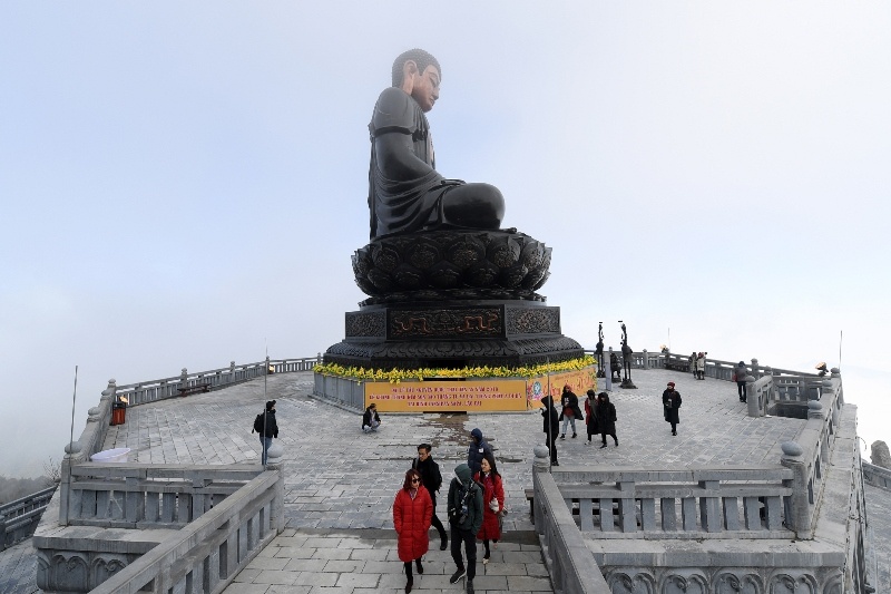 Vui choi ngay Tet o Sun World anh 9