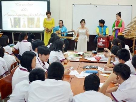 Moi truong can co phong hoc chuc nang rieng cho mon Am nhac hinh anh