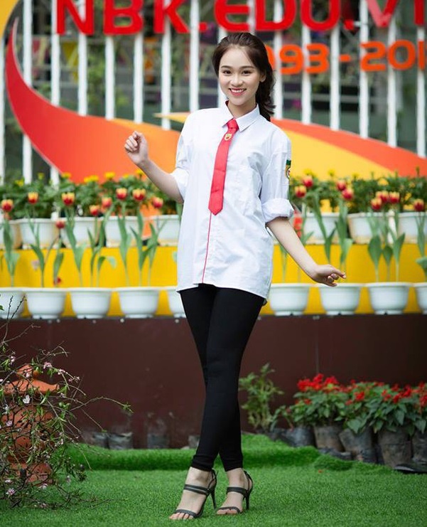 hoc sinh truong THPT Nguyen Binh Khiem anh 8