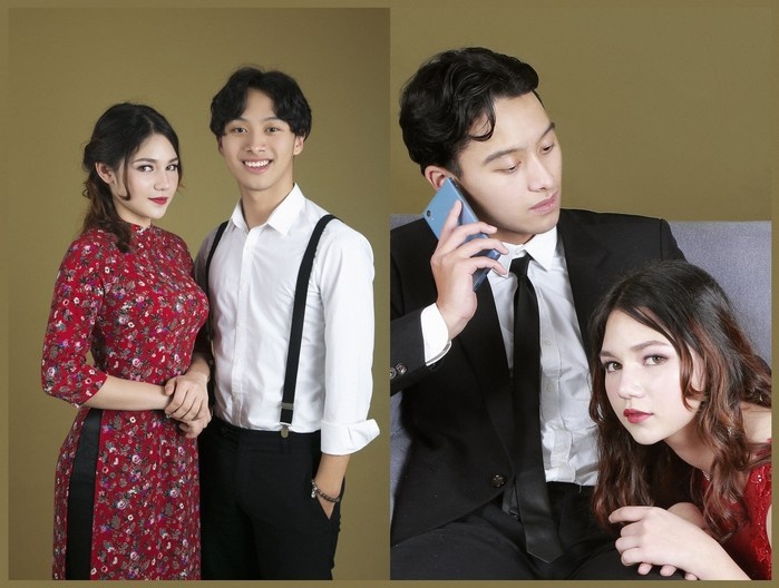 nu sinh truong Phan Dinh Phung anh 1