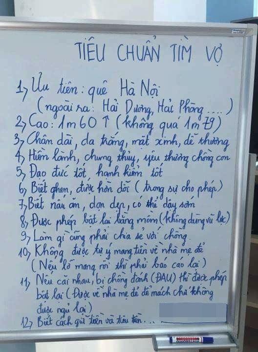 gây tranh cãi với 12 tiêu chuẩn chọn vợ ảnh 1 gay tranh cai voi 12 tieu chuan chon vo anh 1