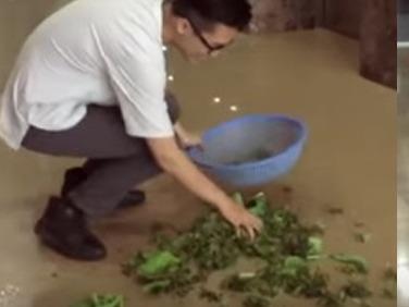 Tranh cai chuyen chia tay vi nguoi yeu khong biet vay rau hinh anh