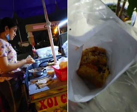 cô gái Sài Gòn bán xôi chiên tốt bụng ảnh 1 co gai Sai Gon ban xoi chien tot bung anh 1