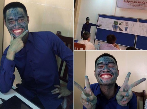 nhom hoc sinh chuyen toan bat den xe may hoc bai anh 2