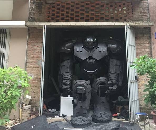 9X Lào Cai thiết kế robot khổng lồ ảnh 1 9X Lao Cai thiet ke robot khong lo anh 1
