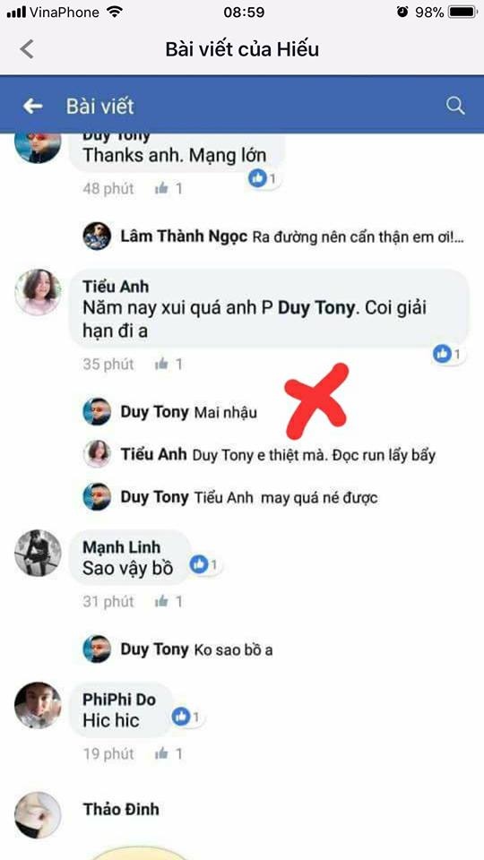 chu xe SH bi gia mao facebook anh 2