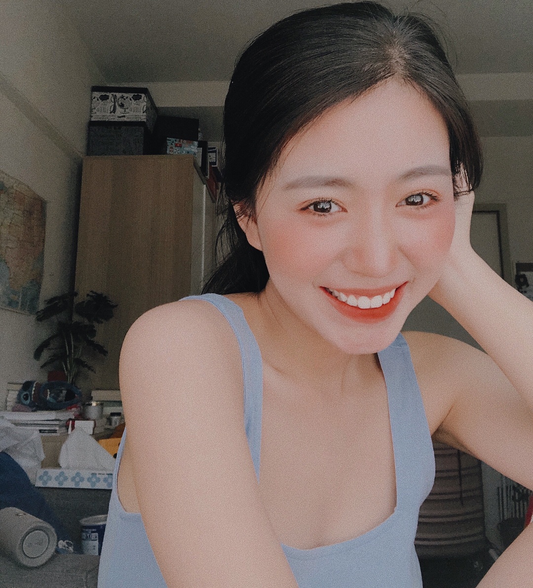 trang điểm má hồng thua Sơn Tùng ảnh 2 trang diem ma hong thua Son Tung anh 2