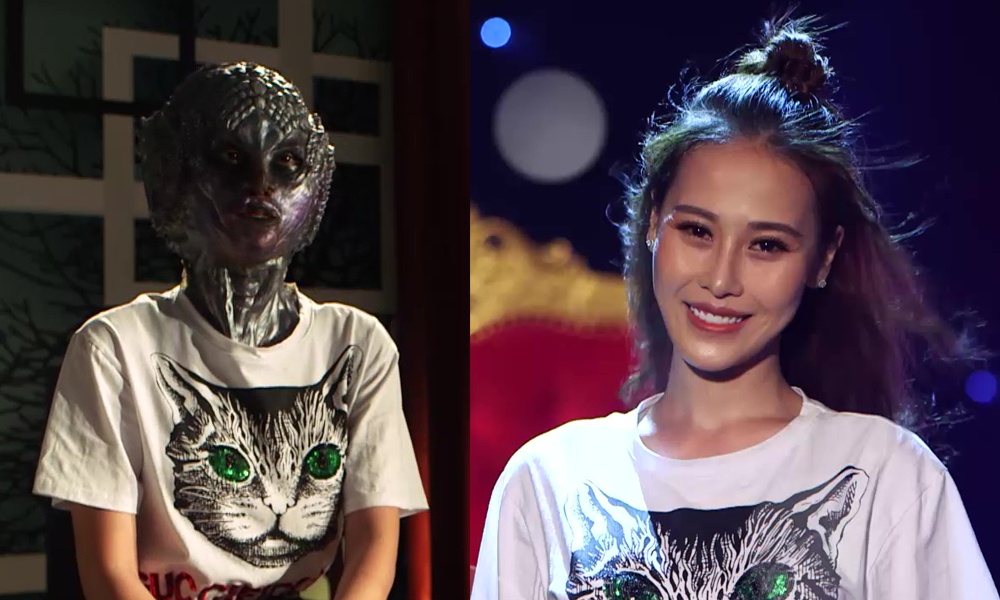 Nguoi mau Ky Nguyen deo mat na di tim 'nua con lai' hinh anh