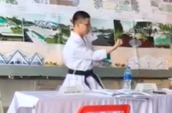 nam sinh kiến trúc múa võ karate bảo vệ đồ án ảnh 1 nam sinh kien truc mua vo karate bao ve do an anh 1