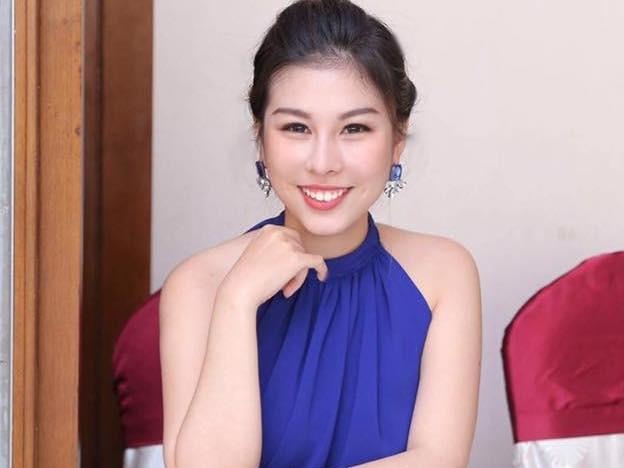 Van Anh xinh dep, tu tin tren song truyen hinh hinh anh