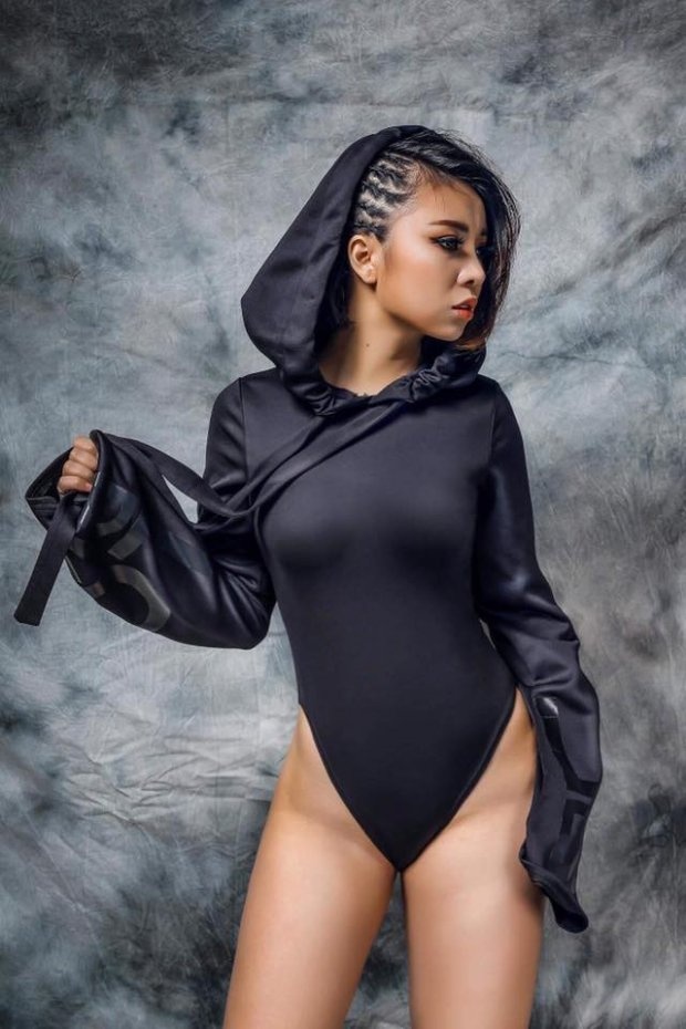 hot girl dong vai cave trong quynh bup be anh 7