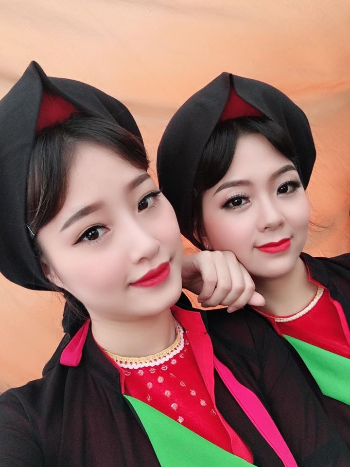 4 cô gái hát quan họ xinh đẹp ảnh 3 4 co gai hat quan ho xinh dep anh 3