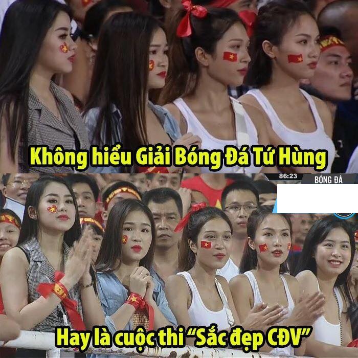 dàn hot girl bị chỉ trich khi đi cổ vũ bóng đá ảnh 2 dan hot girl bi chi trich khi di co vu bong da anh 2