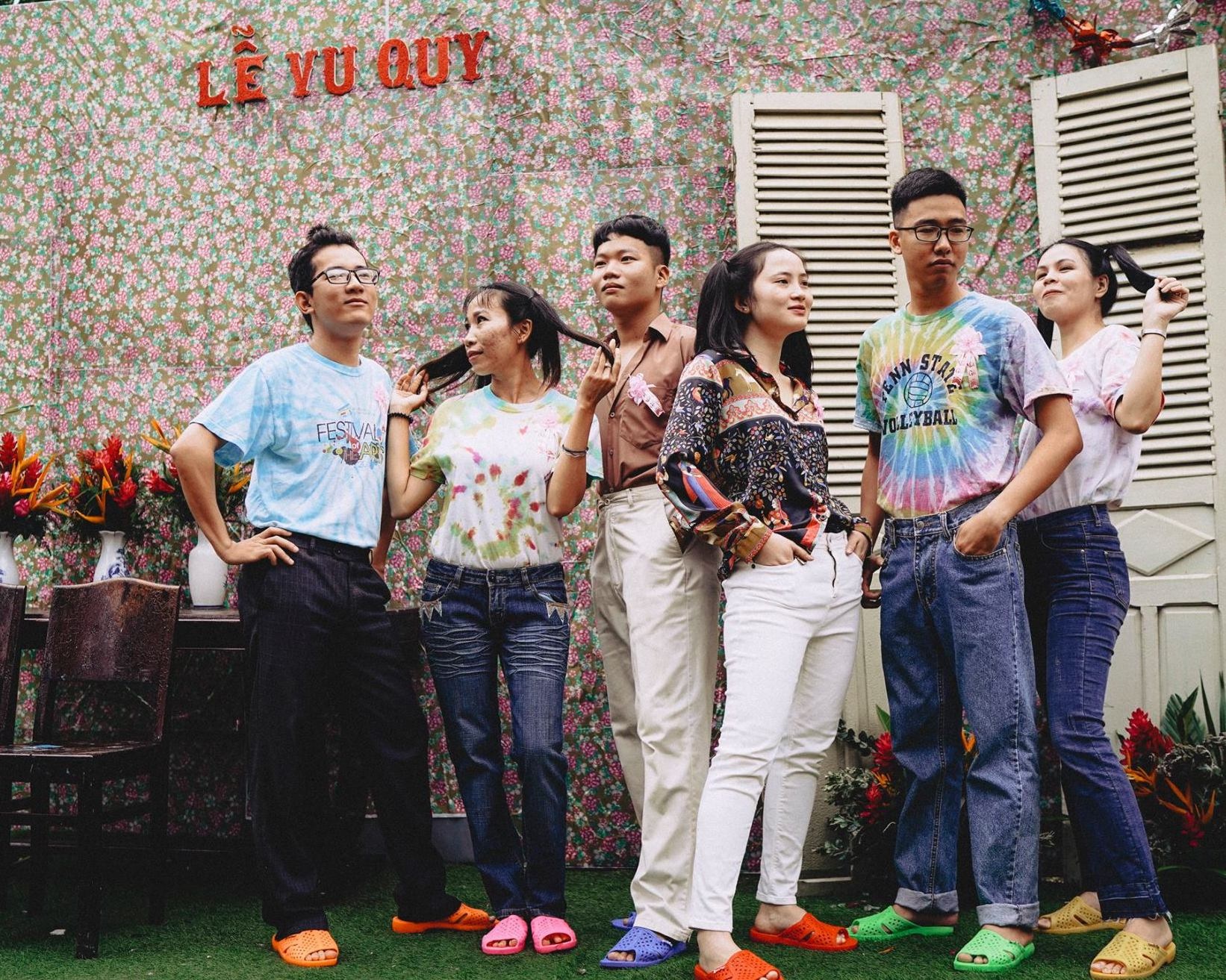 9X tai hien lai dam cuoi nhung nam 80 anh 2