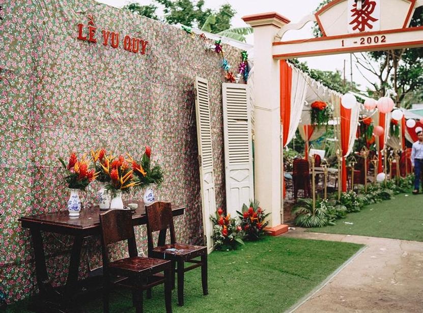 9X tai hien lai dam cuoi nhung nam 80 anh 1