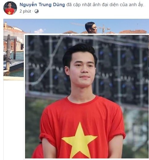 Dan mang thay avatar bang anh Van Toan sau chien thang lich su hinh anh