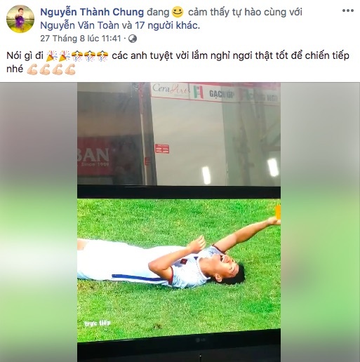 loi chuc gui cau thu olympic Viet Nam anh 2