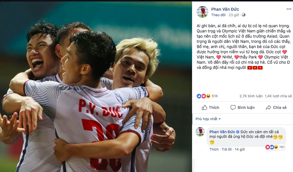 loi chuc gui cau thu olympic Viet Nam anh 6