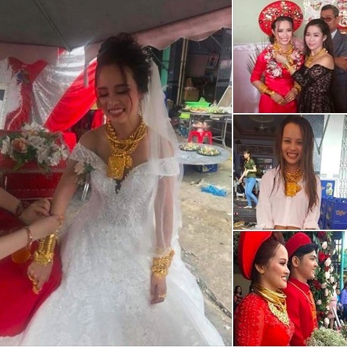 cô dâu Kiên Giang được trao 129 cây vàng ảnh 1 co dau Kien Giang duoc trao 129 cay vang anh 1